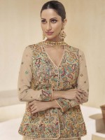 Chiku Real Georgette Sharara Suit